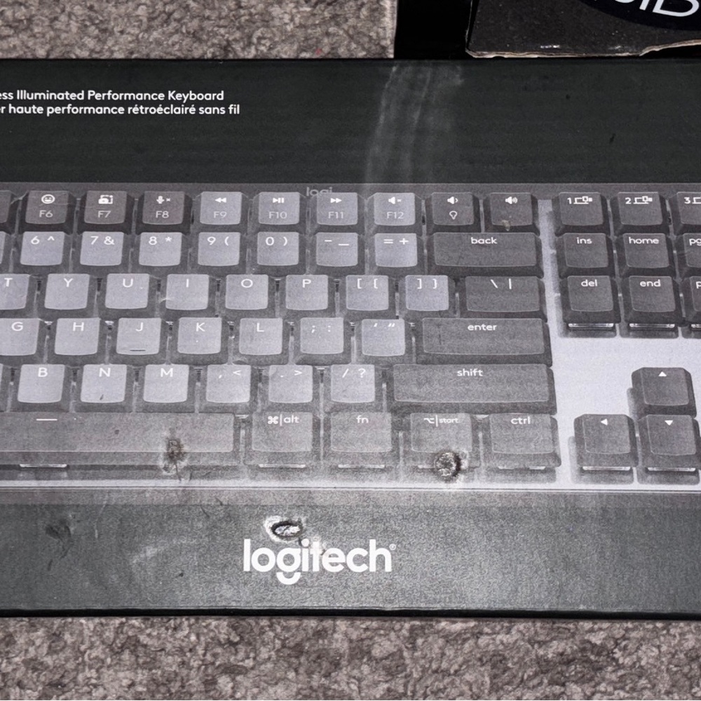 Logitech Black Wireless Keyboard